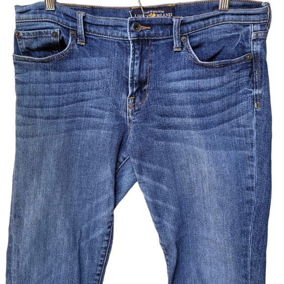 Lucky Brand Sweet' n Straight Jeans Size 12 - Picture 3 of 16
